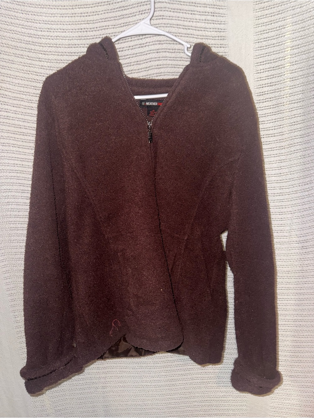 Men's Brown Hooded Jacket - Lightweight Zip Front
